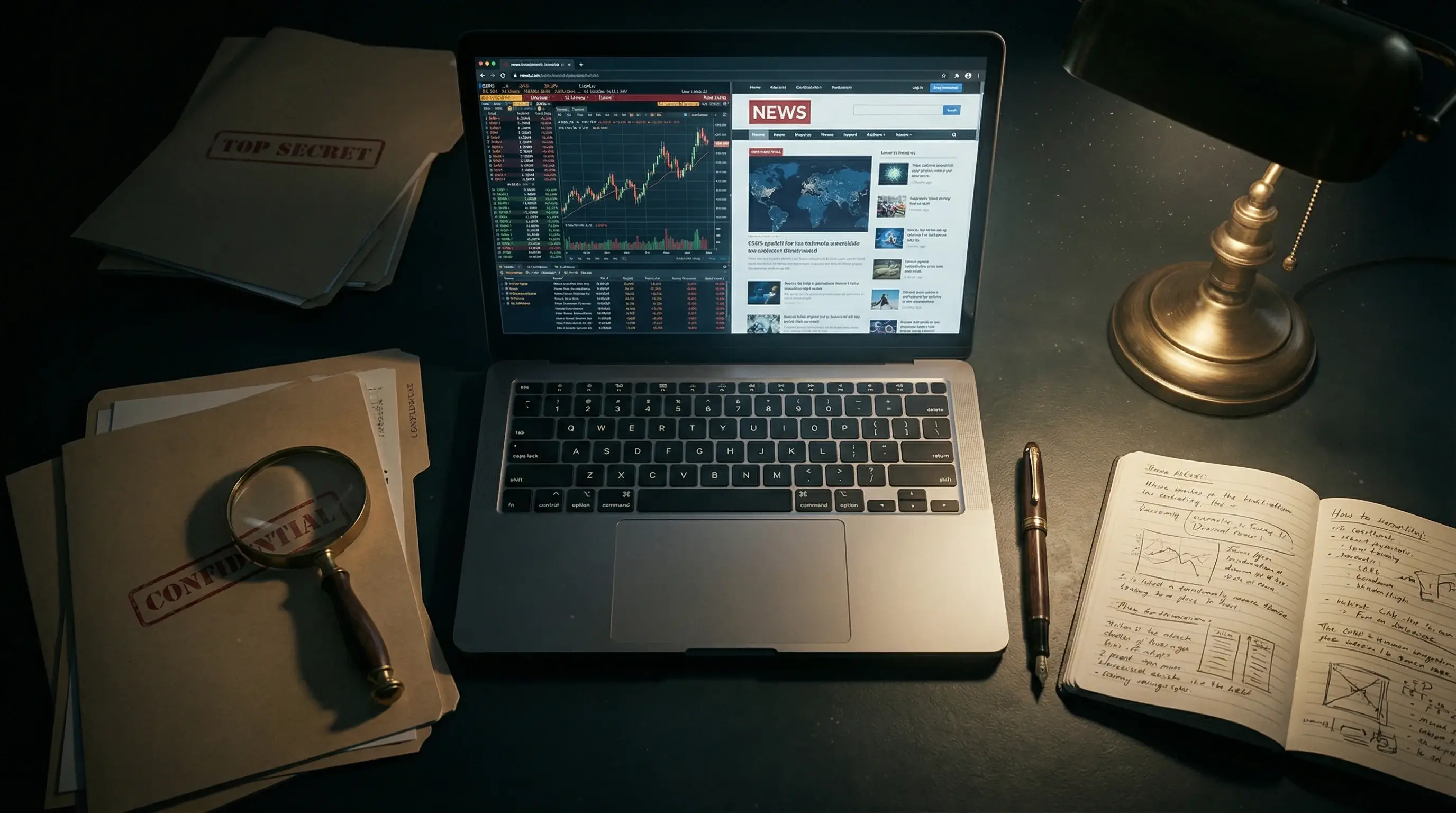 调查记者办公桌面 - 吃瓜51 深度调查