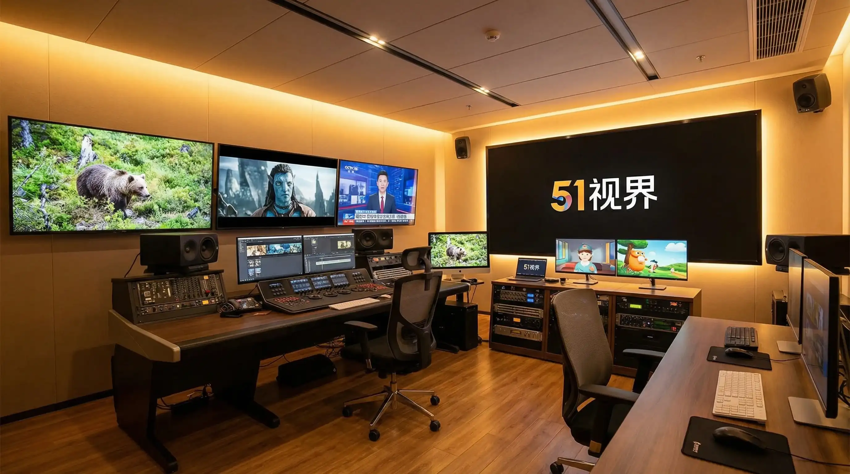 专业视频制作工作室内景 - 吃瓜51 视频创作